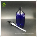 Boston purple plastic pet spray bottle shampoo plastic and aluminum pump bottle